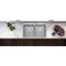 Ruvati 33"x22" Drop-in Topmount Kitchen Sink 16 Gauge SS 50/50 Double Bowl RVM5150 - alternate 10